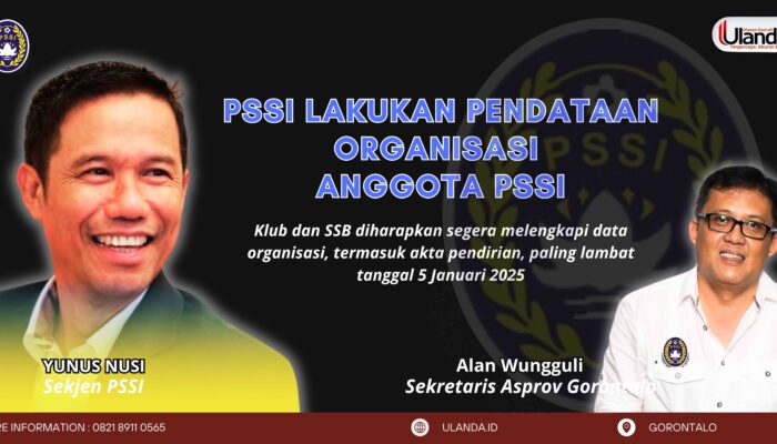 PSSI Seriusi Pendataan Organisasi Anggota melalui ASPROV