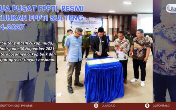 Ketua Pusat FPPTI, Resmi Kukuhkan FPPTI Sulteng 2024-2027