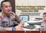 Polres Bone Bolango Perketat Pengamanan Jelang Malam Tahun Baru 2025