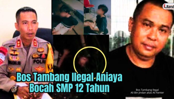 Bos Tambang Ilegal Aniaya Bocah SMP 12 Tahun