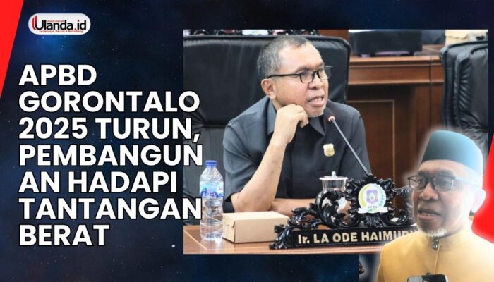 APBD Gorontalo 2025 Turun, Pembangunan Hadapi Tantangan Berat