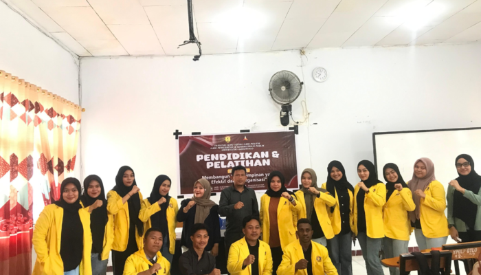 HMJ Ilmu Pemerintahan dan Administrasi Publik Universitas Gorontalo Gelar Diklat 1