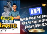 Riyanto Ismail Sah pimpin KNPI Provinsi Gorontalo periode 2024-2027