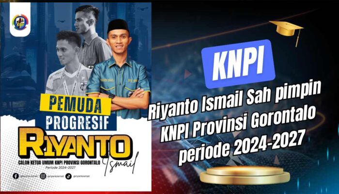 Riyanto Ismail Sah pimpin KNPI Provinsi Gorontalo periode 2024-2027