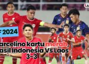 Marcelino kartu merah, Hasil Indonesia Vs Laos 3-3