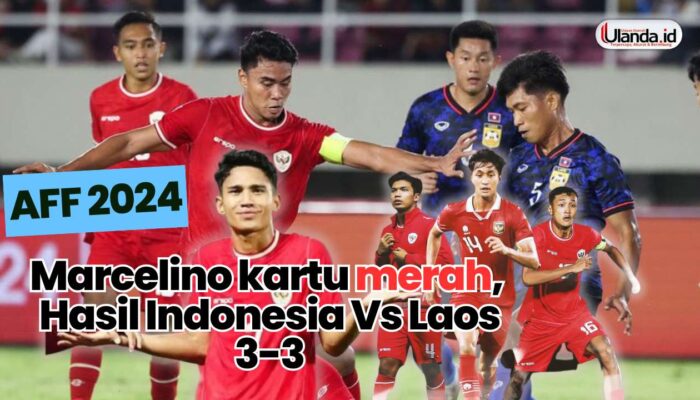 Marcelino kartu merah, Hasil Indonesia Vs Laos 3-3