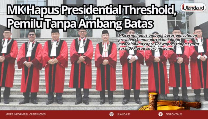 MK Hapus Presidential Threshold, Pemilu Tanpa Ambang Batas