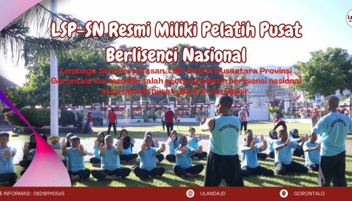 LSP-SN Resmi Miliki Pelatih Pusat Berlisenci Nasional