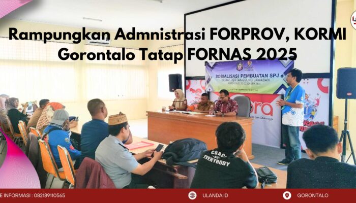 Rampungkan Admnistrasi FORPROV, KORMI Gorontalo Tatap FORNAS 2025