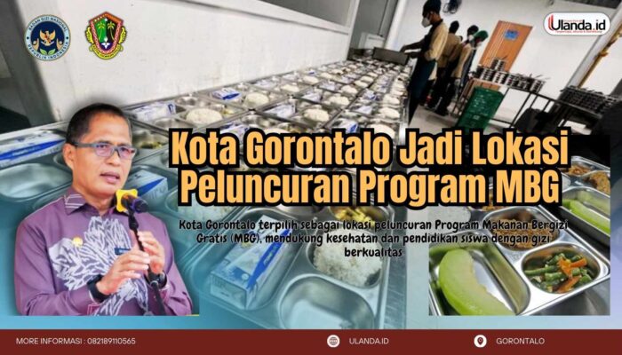 Kota Gorontalo Jadi Lokasi Peluncuran Program MBG