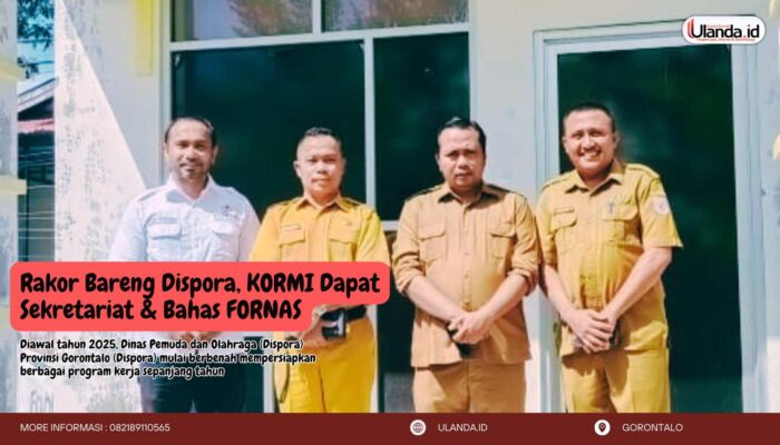 Rakor Bareng Dispora, KORMI Dapat Sekretariat & Bahas FORNAS
