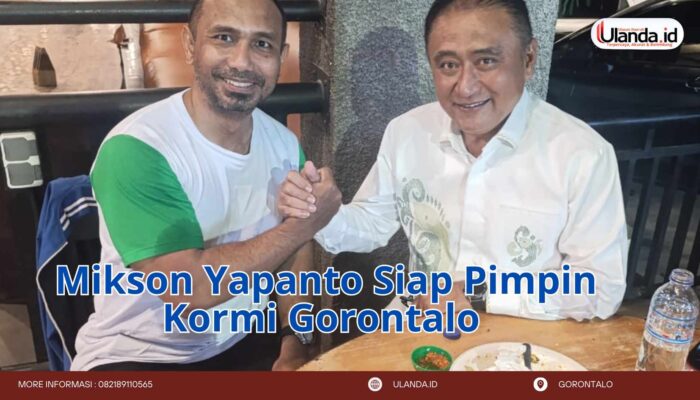 Jelang Pemilihan Ketua, Mikson Yapanto Siap Pimpin KORMI Gorontalo