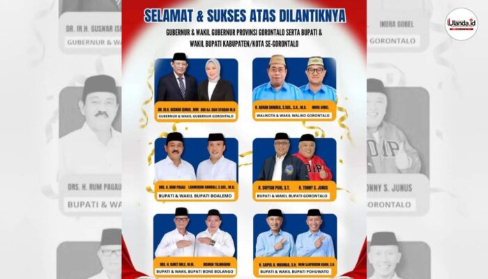 Pelantikan Kepala Daerah Gorontalo, Harapan Baru untuk Kemajuan Daerah