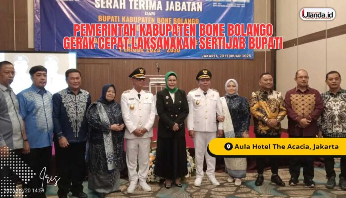 Pemerintah Kabupaten Bone Bolango Gerak Cepat Laksanakan Sertijab Bupati