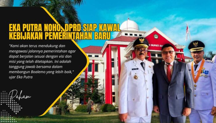 Eka Putra Noho, DPRD siap kawal kebijakan Pemerintahan Baru