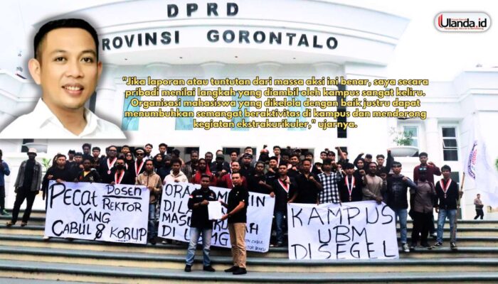 Mahasiswa Gelar Aksi Demo di DPRD Provinsi Tuntut Keadilan atas Larangan Berorganisasi di Kampus