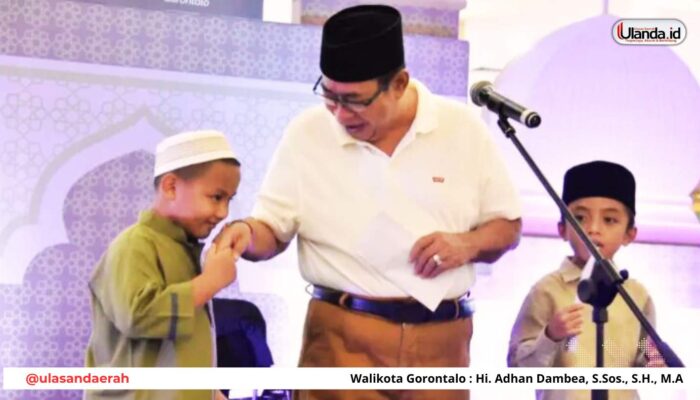Wali Kota Adhan Dambea Apresiasi Citimall Gorontalo Gelar Kegiatan Religi Anak