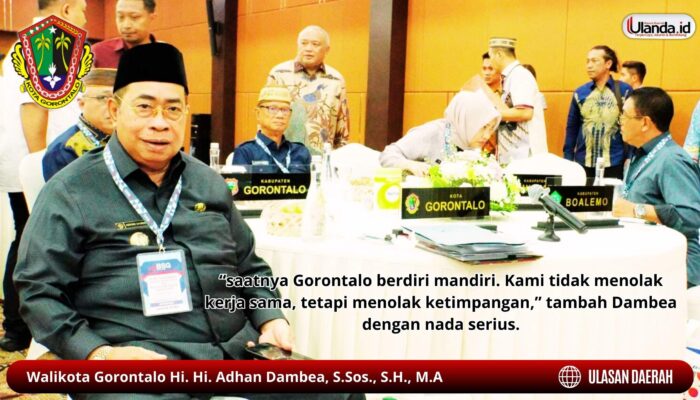 Adhan Dambea: Saatnya Gorontalo berdiri mandiri
