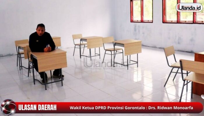 Kunjungan ke SDN 13 Tolinggula, Ridwan Monoarfa Dikejutkan Temuan Kelas dengan Satu Murid