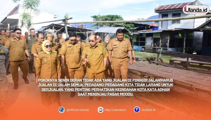 Adhan Dambea Tegaskan: Senin Depan Pedagang Wajib Jualan di Dalam Pasar