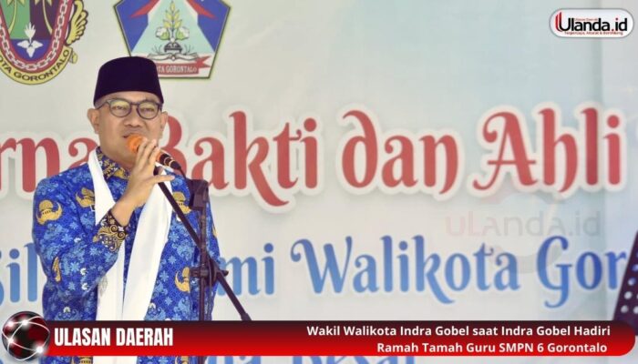 Indra Gobel Hadiri Ramah Tamah Guru SMPN 6 Gorontalo, Tekankan Nilai Pengabdian