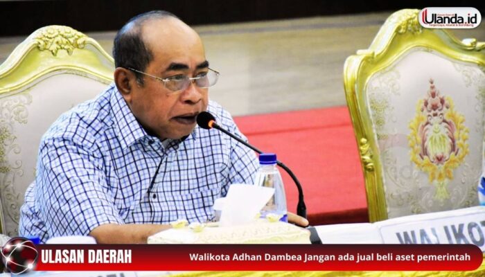 Wali Kota Adhan Dambea Tegaskan Aset Pasar Murni Milik Pemda, Larang Jual Beli Ilegal