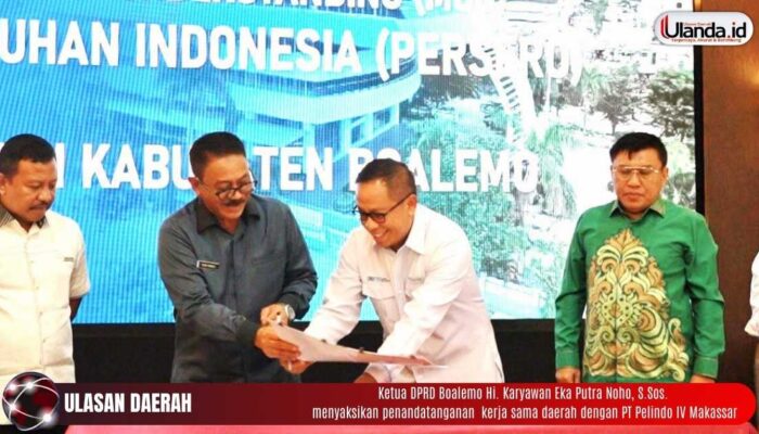 Ketua DPRD Boalemo Apresiasi MoU Pemda dan Pelindo IV: Dorong Investasi dan Pertumbuhan Ekonomi Daerah