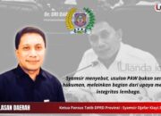 Revisi Tatib DPRD Gorontalo: Absen 6 Kali Bisa Terancam PAW