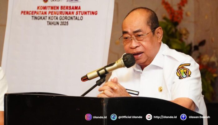 Wali Kota Gorontalo Optimistis Target Nasional Penurunan Stunting 14 Persen Tercapai
