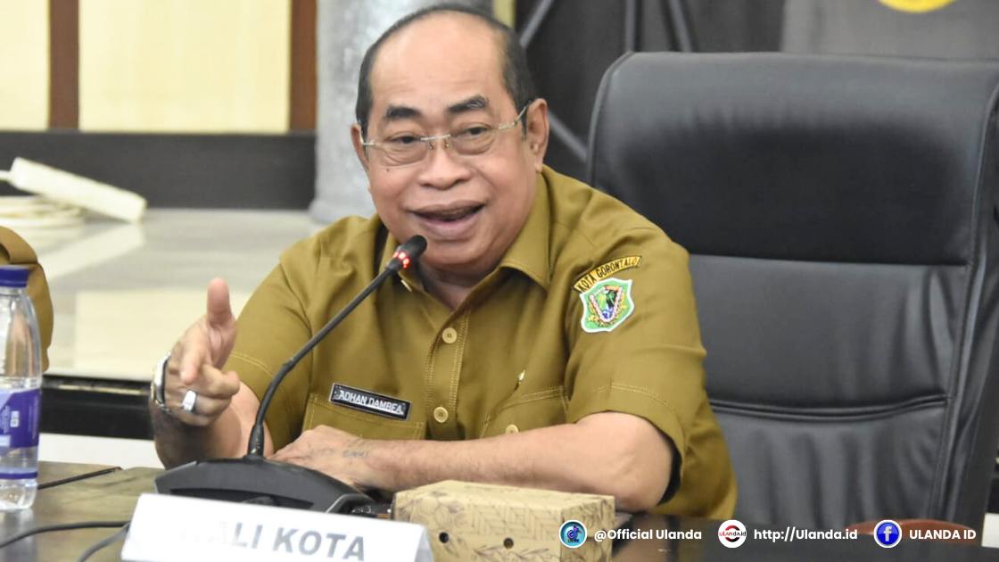 Walikota Gorontalo Adhan Dambea, (Fhoto : Dok. Kominfo)