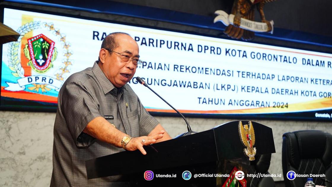Walikota Adhan Dambea. (Fhoto : Dok. Istimewah Kominfo)