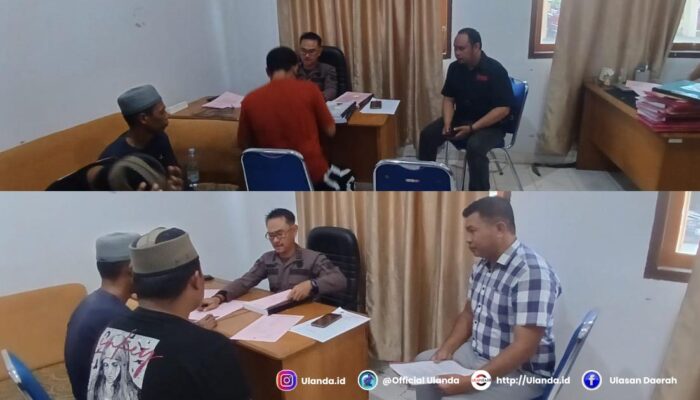 Polda Gorontalo Serahkan Tiga Tersangka Bom Ikan