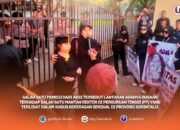 Peringatan Hardiknas diwarnai Aksi Jejak Puan di depan Polda Gorontalo