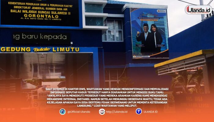Berdalih Prosedural, BWS Tolak Wawancara Langsung Awak Media Terkait Dugaan Korupsi Rp6,2 Miliar