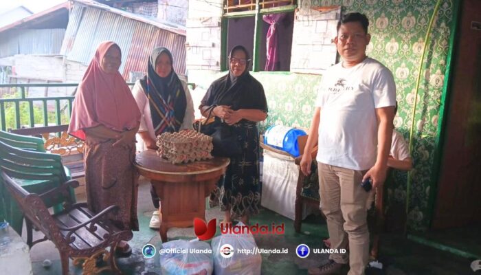 Hamzah Muslimin Tinjau Lokasi Kebakaran dan Bantu Korban