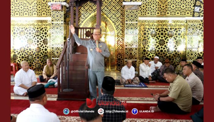 Masjid Al-Marhamah Suwawa Resmi Kembali Jadi Masjid Agung