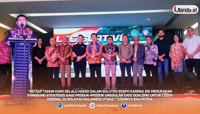 Ketua DPRD Boalemo Wakili Suara DPRD Se-Sulut dan Gorontalo di Pembukaan SulutGo Ekspo ke-13