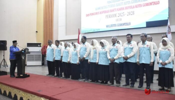 Indra Gobel Kukuhkan Pengurus KPB Kota Gorontalo 2025–2028