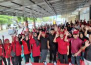 bakti sosial pdi perjuangan kota gorontalo dalam peringatan bulan bung karno, sabtu 21 juni 20205 (fhoto:dok.humas partai)