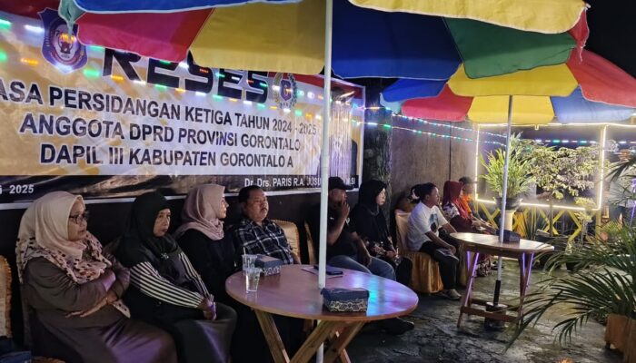 Paris Jusuf Serap Banyak Aspirasi Untuk Masyarakat Pantungo Dan Lupoyo