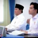 Wakil Presiden RI Gibran Rakabuming Raka mendapampingi Presiden Prabowo Subianto, saat sidang perdana kabinet. (Foto: instagram)