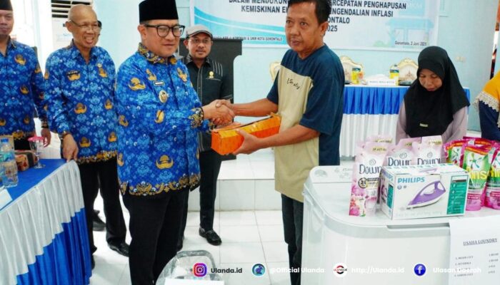 91 UMKM Kota Gorontalo Terima Bantuan Pemberdayaan