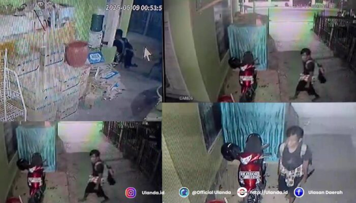 Karimu Diduga Kembali Beraksi di Kabila, Aksi Pembobolan Warung Terekam CCTV