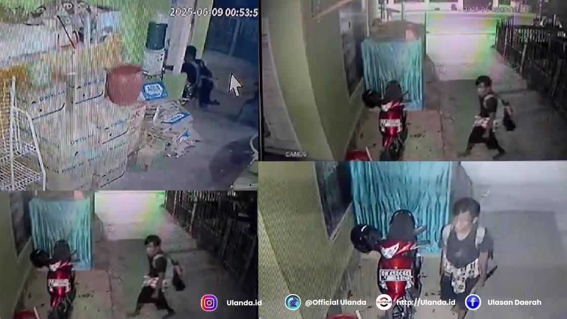 Karimu Diduga Kembali Beraksi di Kabila, Aksi Pembobolan Warung Terekam CCTV