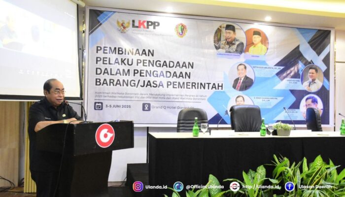 Wali Kota Gorontalo Ajak Pelaku Pengadaan Barang dan Jasa Hindari Korupsi