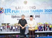 Wali Kota Gorontalo Luncurkan AIR Fun Run 2025, Dorong Gaya Hidup Sehat dan Promosi Kota