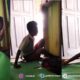 Galang Rawadang (12) anak kelas 5 SD menangis (fhoto: tangkap layar)