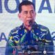 Ketua Umum KTNA Mohammad Yadi Sofyan Noor saat memberikan sambutan pada pembukaan Rembug Madya KTNA Nasional di provinsi gorontalo, Kamis 12 Juni 2025. (Fhoto:redaksi ulanda)