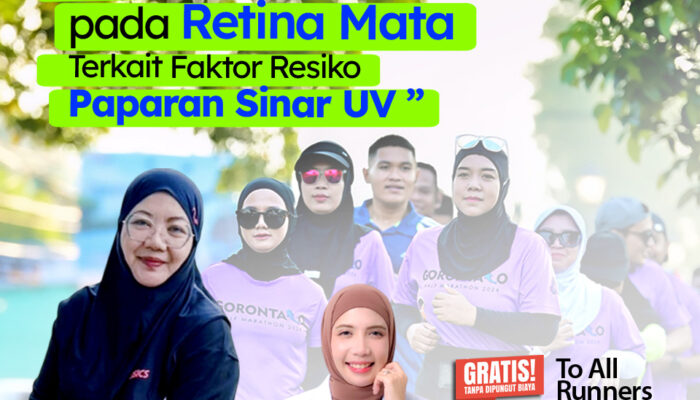 RS Ainun Gorontalo Sukses Gelar Edukasi Degenerasi Makula (AMD) Bagi Pelari