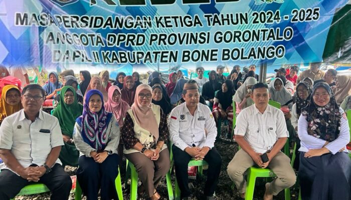 Soroti UMKM, Infrastruktur, dan Layanan Sosial, Femmy Udoki Reses di Molamahu
